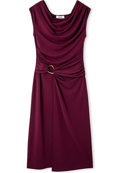 Metal Tokalı Örme Elbise IW6250002146035 indirimleri