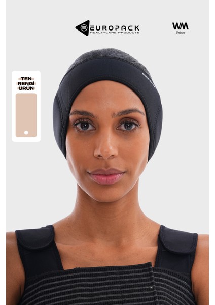 LP-103 Kepçe Kulak Ameliyatı Sonrası Pedli Destek Bandajı – Pedli Kulak Bandajı - Universal Beden