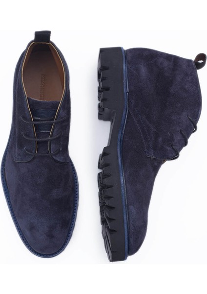 El Yapımı Lacivert Süet Bot fiyatları