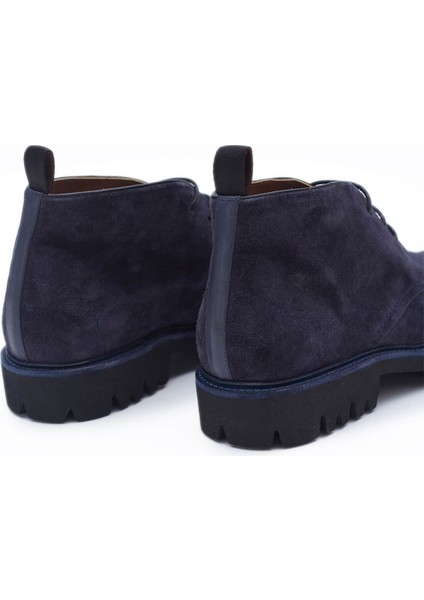 El Yapımı Lacivert Süet Bot fırsatları