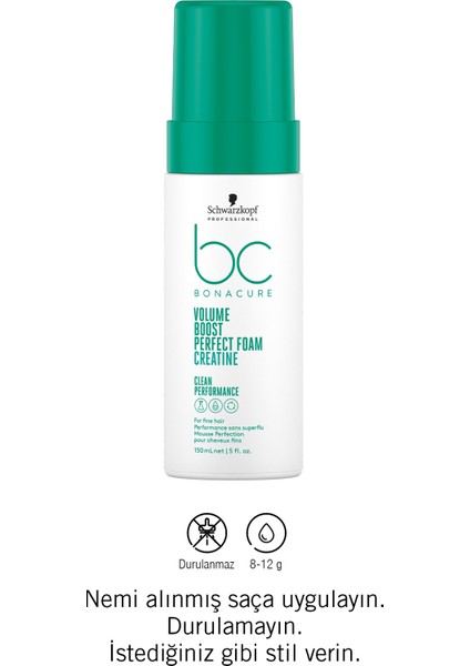 Hacim Arttırıcı Bakım Köpüğü 150ml | İnce Telli Saçlar İçin Dolgunluk fiyatları