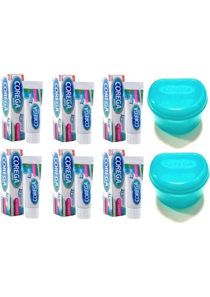 Protez Diş Yapıştırıcı Tat Içermez 40 gr 6 Adet