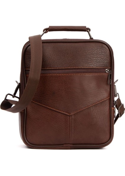 Kahverengi Hakiki Deri Erkek El Çantası 20X24 cm Şık ve Dayanıklı Tasarım fırsatları