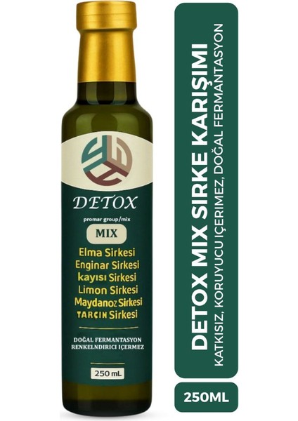 DETOX MİX SİRKESİ 250 ml