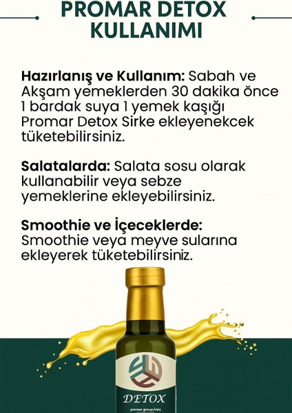 DETOX MİX SİRKESİ 250 ml fiyatları