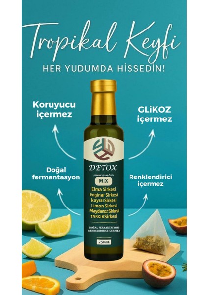 DETOX MİX SİRKESİ 250 ml fırsatları