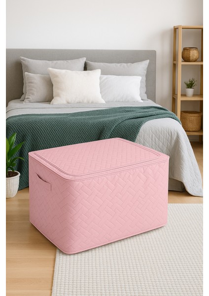 Fermuarlı Katlanabilir Kıyafet Saklama Hurcu│fermuarlı Saklama Kutusu & Hurç