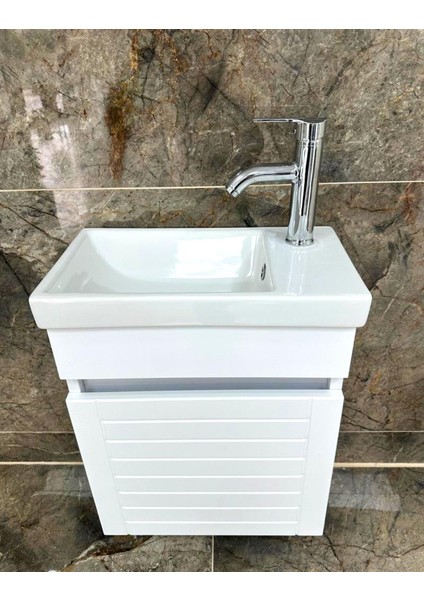 Beta Plus Beyaz Banyo Dolabı Alt Modül 45 cm fiyatları