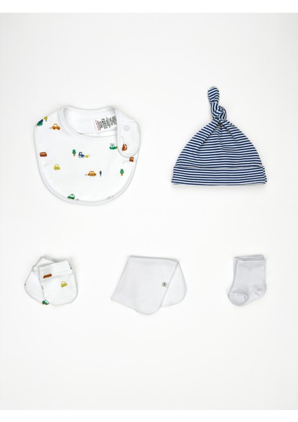 MİNİPOLO 10 Parça Erkek Yenidoğan Hastane Çıkışı Hediye Seti