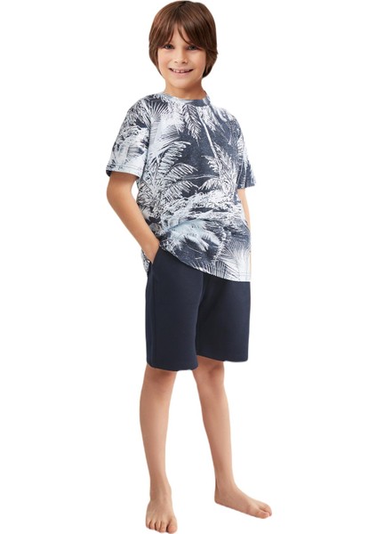 Erkek Çocuk Lacivert Şort Takım 727 fiyatları