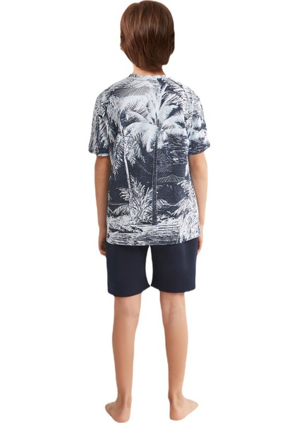 Erkek Çocuk Lacivert Şort Takım 727 fırsatları