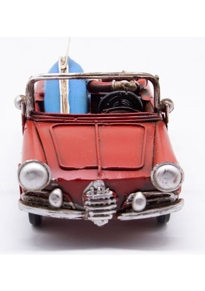 Dekoratif Kırmızı Araba Sörf