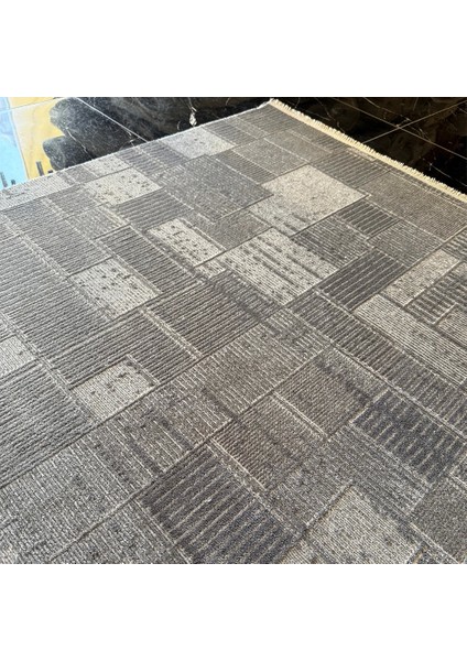 Ipek 1134 Koyu Gri Yün Tuşeli Akrilik Pamuk Tabanlı Halı modelleri