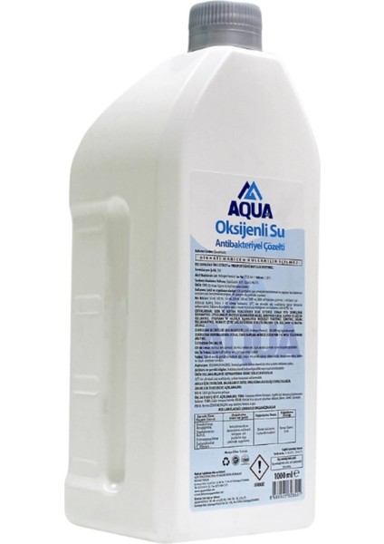 Aqua - Oksijenli Su 1 Lt - 1 Adet