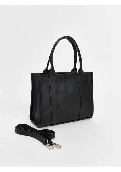 Çıkarılabilir Askılı Kadın Kol Çantası, Şık ve Fonksiyonel Tasarım, Siyah Renk