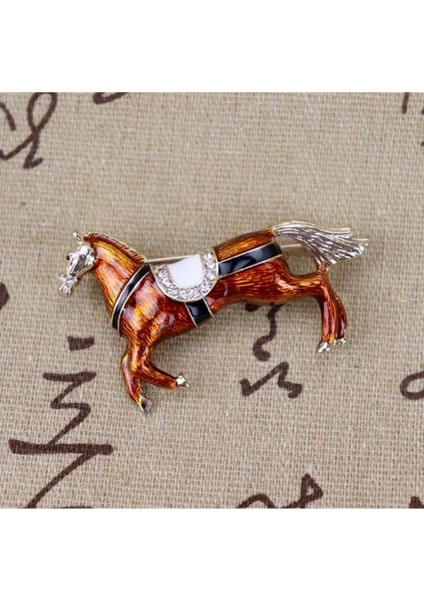 At Figürlü Broş indirimleri