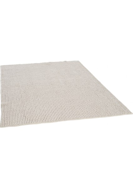 Halı Lava 1542 Ekru Yumoş Dokulu Ponpon Dokuma Kaydırmaz Tabanlı Fantastik Halı fırsatları