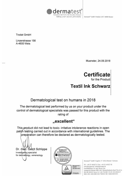 Siyah Tekstil Mürekkebi – Kıyafet Kaşesi Uyumlu, Kalıcı Kumaş Mürekkebi (5 Ml) modelleri