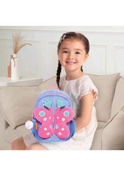 Eğitici Oyuncak Peluş Kelebekli Mor Anaokulu Çantası indirimleri