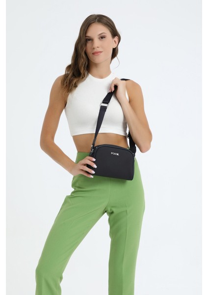 Lacivert Kadın Omuz Çantası 05FS23K501, Şık ve Hafif Tasarım