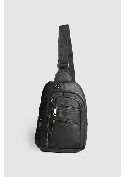 Kadın Krinkıl Body Bag Çanta Siyah