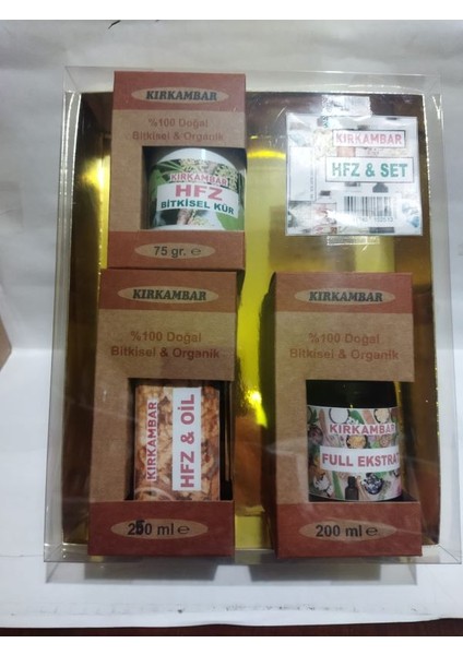 Hafıza Güclenderici tedavi seti (hfz&set)