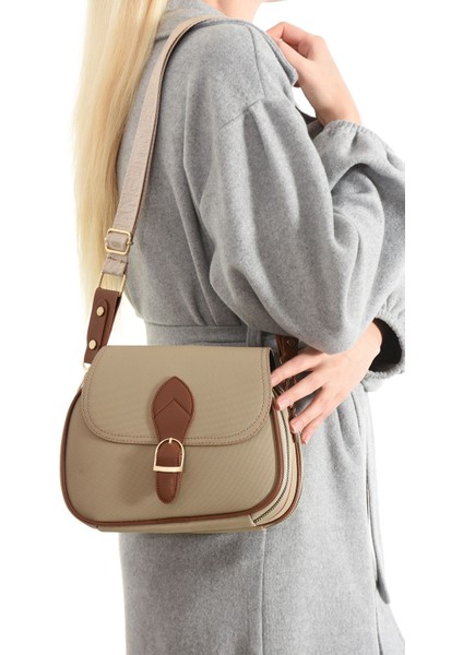 Vizon 3 Bölmeli Kadın Çanta, Kolon Askılı ve El Çantası, Şık ve Kullanışlı fiyatları