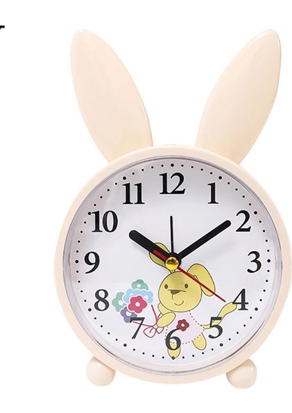 Renkli Tavşan Temalı Işıklı Masa Saati, Sevimli ve Eğlenceli Tasarım ile Güzel Detaylar fırsatları