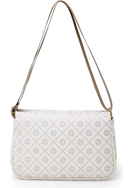 Beyaz Kadın Çapraz ve Omuz Çantası, Şık ve Kullanışlı Tasarım, Günlük Tarzınıza Uyum Sağlar fırsatları