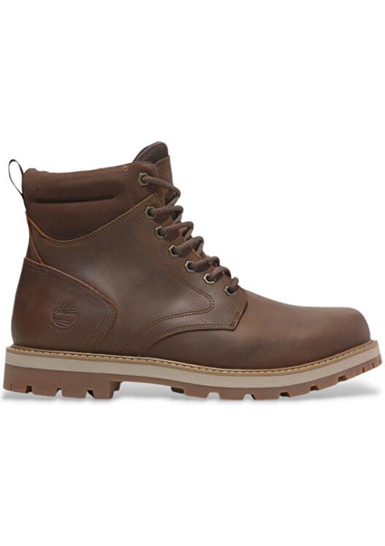 Tımberland Britton Road Mid Lace Up Waterproof Boot Erkek Günlük Bot TB0A69UHEM61 Kahverengi