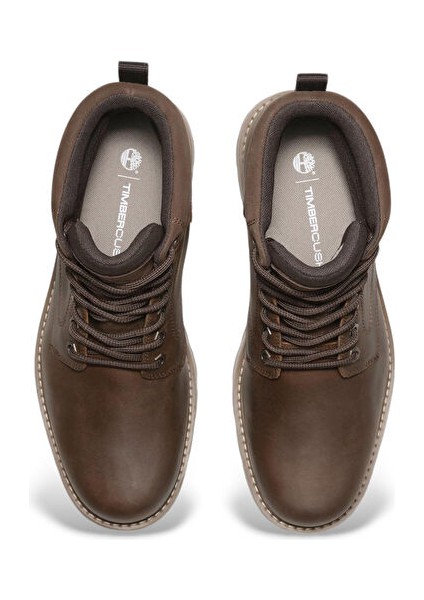 Tımberland Britton Road Mid Lace Up Waterproof Boot Erkek Günlük Bot TB0A69UHEM61 Kahverengi modelleri
