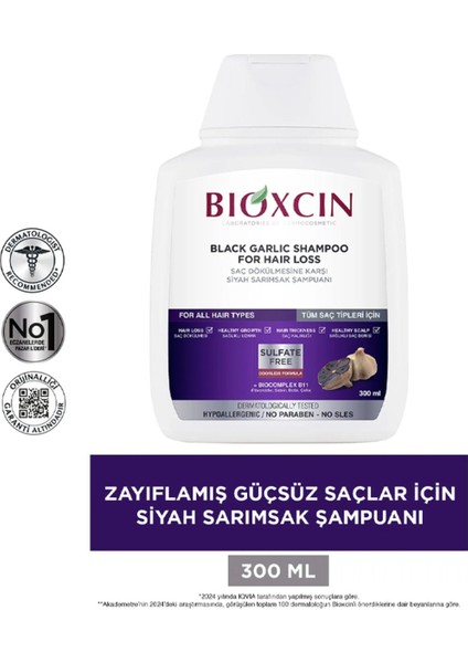 Siyah Sarımsak 2. Si %50 Şampuan 300ML 2x2 modelleri