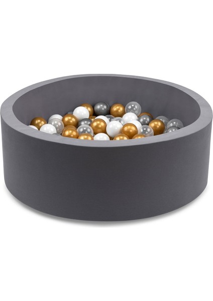 Gri Sünger Top Havuzu, Renkli ve Eğlenceli Çocuk Oyun Seti