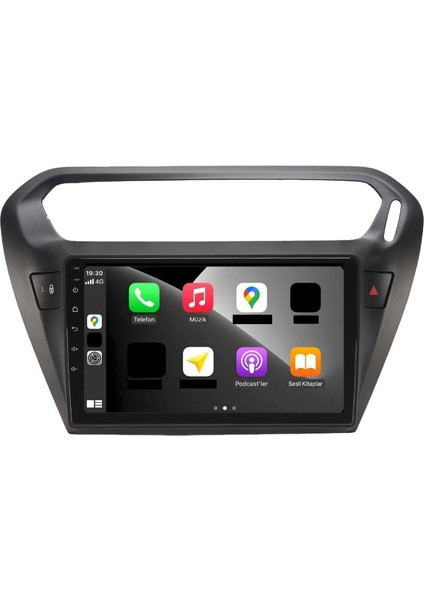 Peugeot 301 2k Görüntü Kalitesi Android 15 Multimedya Sistemi 8+256 Myway (2012-2020) fiyatları