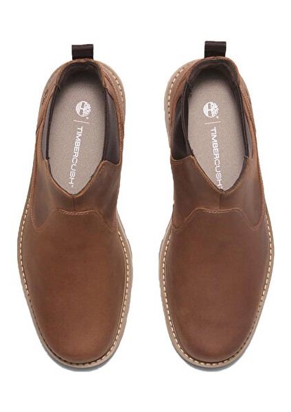 Tımberland Britton Road Mid Chelsea Boot Erkek Günlük Bot TB0A6A4WEM61 Kahverengi fırsatları