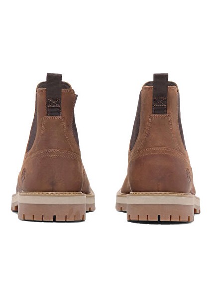 Tımberland Britton Road Mid Chelsea Boot Erkek Günlük Bot TB0A6A4WEM61 Kahverengi indirimleri