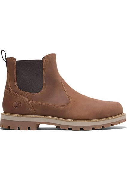 Tımberland Britton Road Mid Chelsea Boot Erkek Günlük Bot TB0A6A4WEM61 Kahverengi