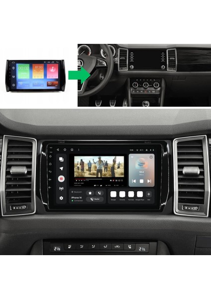 Skoda Kodiag 2k Görüntü Kalitesi Android 15 Multimedya Sistemi 8+256 Myway (2017-2020)