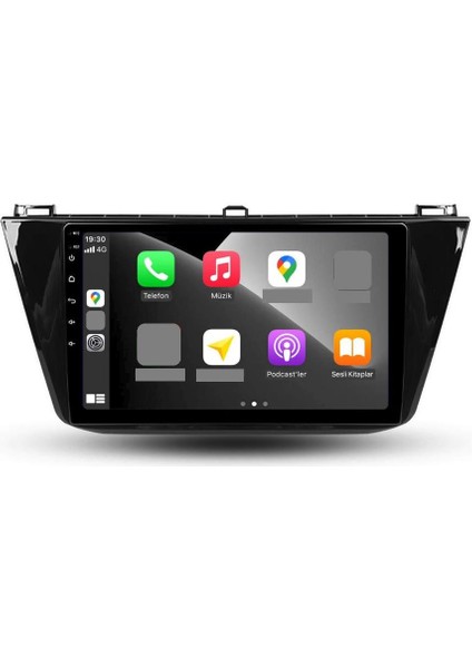 Volkswagen Tiguan 2k Görüntü Kalitesi Android 15 Multimedya Sistemi 8+256 Myway (2016-2023) modelleri
