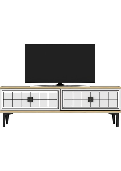 TSA1201DB - Yuka Tv Stand 120CM Safirmeşe-Beyaz modelleri