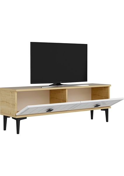 TSA1201DB - Yuka Tv Stand 120CM Safirmeşe-Beyaz indirimleri