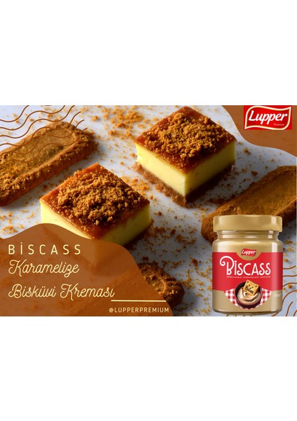 Biscass Karamelize Bisküvi Kreması modelleri