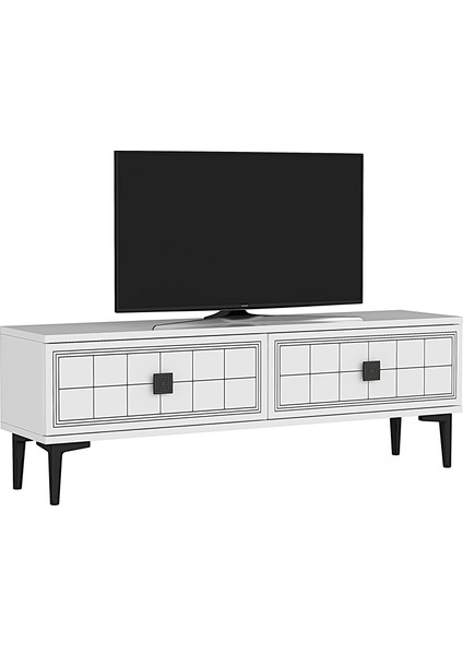TSA1201B - Yuka Tv Stand 120CM Beyaz fırsatları