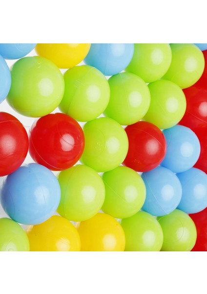 Renkli 6cm Havuz Topları, 50 Adet Şişme Oyun Seti fırsatları