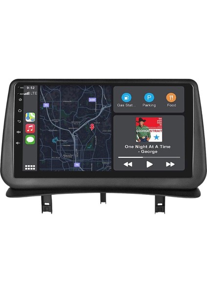 Renault Clio 3 2k Görüntü Kalitesi Android 15 Multimedya Sistemi 8+256 Myway (2005-2012) modelleri