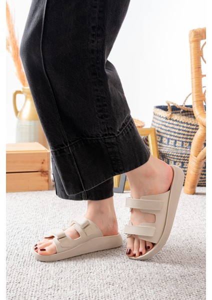 Mulex Iki Cırtlı,kadın Şık, Günlük Siyah Terlik modelleri