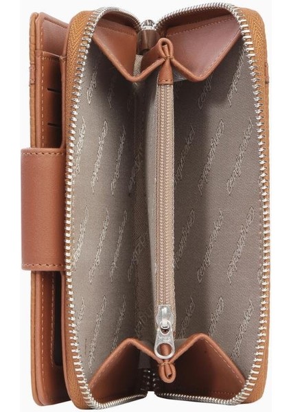 Orta Boy Kadın Cüzdan - 65295M - Taba fiyatları