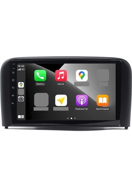 Volvo S80 2k Görüntü Kalitesi Android 15 Multimedya Sistemi 8+256 Myway (1999-2006) modelleri