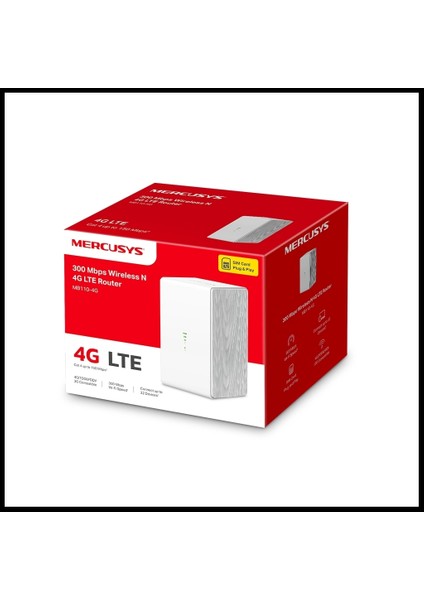 MB110-4G, N300, 2port, 300MBPS, Sim Kart Yuvalı, 4g-Lte, Router indirimleri