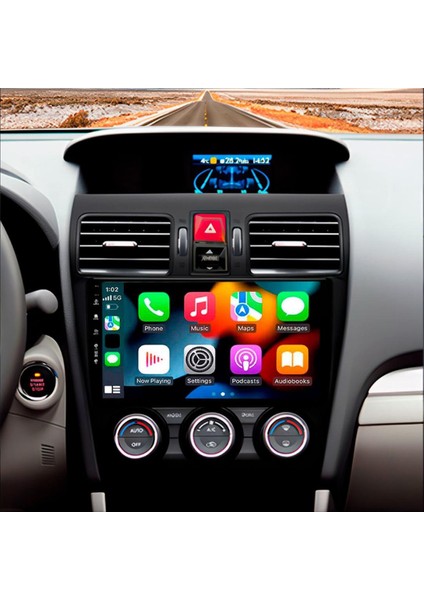 Subaru Forester 2k Görüntü Kalitesi Android 15 Multimedya Sistemi 8+256 Myway (2012-2015)